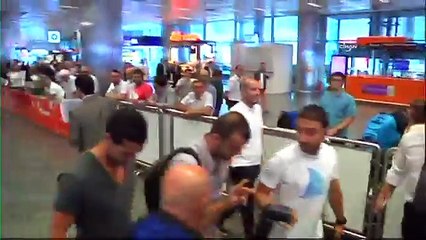 Galatasaray'ın yeni transferleri İstanbul'a geldi