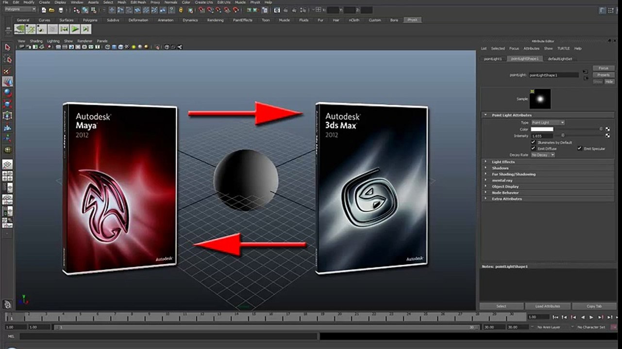 Maya to 3ds Max Tutorial (Rigid Body Dynamics)