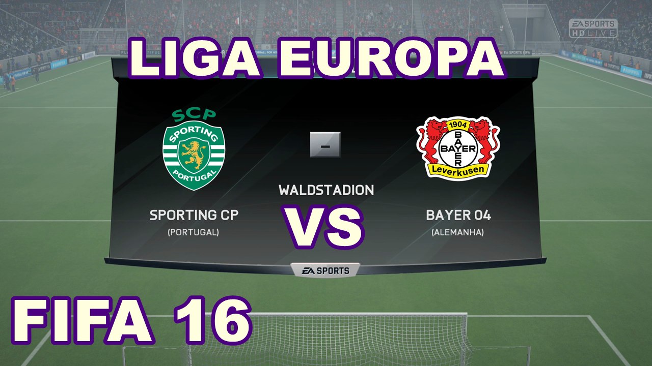 SPORTING SP VS BAYER 04 LEVERKUSEN LIGA EUROPA 18-02-16 (XBOX ONE)