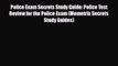 Download Police Exam Secrets Study Guide: Police Test Review for the Police Exam (Mometrix