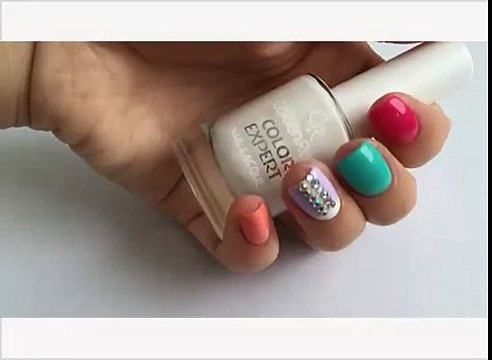 Модный маникюр весна-лето - Идеи маникюра на короткие ногти - Nail art - Tasha Beauty