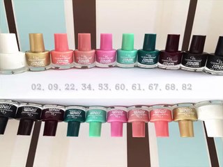 Обзор лаков GOLDEN ROSE COLOR EXPERT & 10 оттенков GOLDEN ROSE - Tasha Beauty