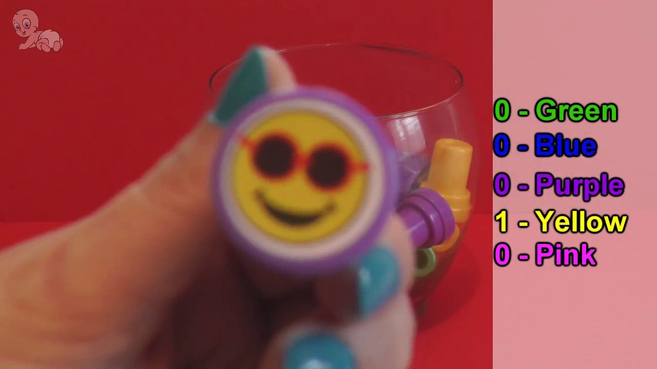 Learn Colours With Cartoon Stamps!!! Fun Learning Contest with Disney Cars Characters!!!