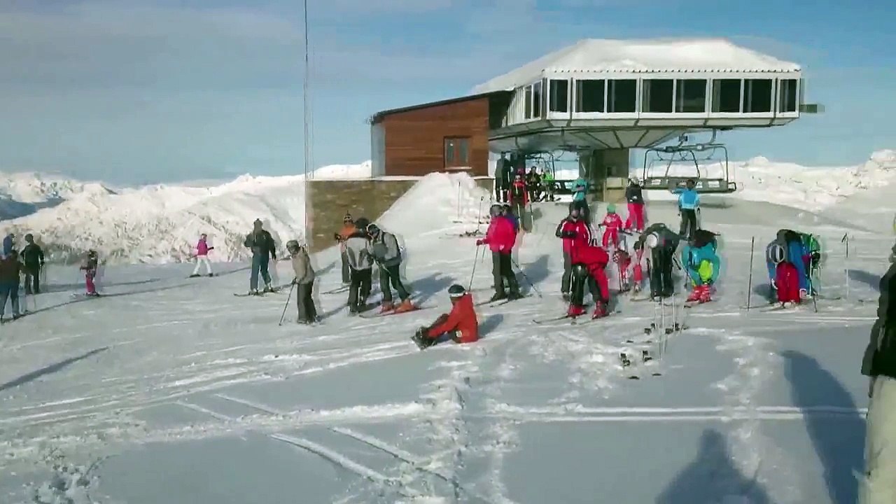 Skiing in Catalonia, Spain