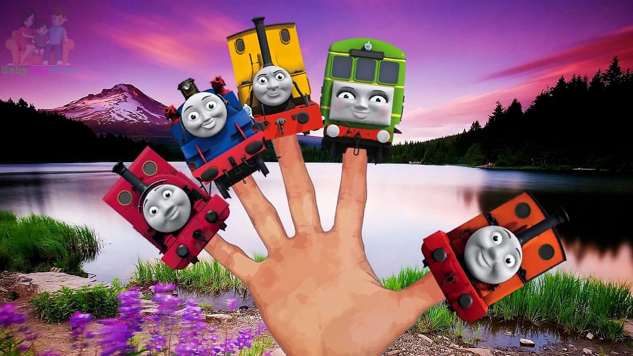 Thomas and Friends Finger Family | Nursery Rhymes - Dailymotion Video