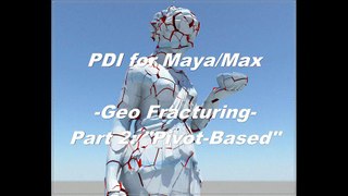 Maya PullDownit VFX Tutorial Series Video 2 (Dynamic Pivot-Based Fracturing Technique)