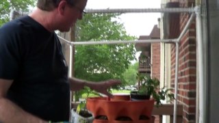 Filling a Garden Tower