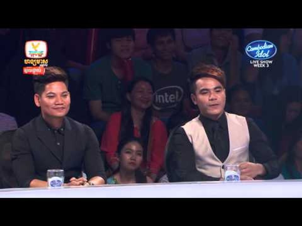 Cambodian Idol | Live Show |Week 3 | សៅ ឧត្តម | ខ្ញុំស្រលាញ់ស្រីតូច