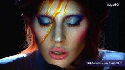 Tributes to David Bowie at the Grammys