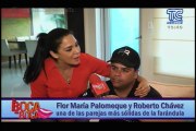 Flor María Palomeque y Roberto Chávez una de las parejas más sólidas de la farándula