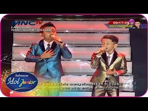 JOJO & RIAN - TANGIANG NI DAINANG (Lagu Daerah) - Result & Reunion - Indonesian Idol Junior