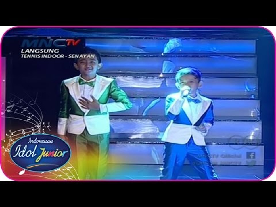 RIAN ft. JOJO - LET IT GO (Idina Menzel) - Result & Reunion - Indonesian Idol Junior