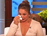 Ronda Rousey Cry At Her UFC Upsetting Lost Against Holly Holm At TheEllenShow