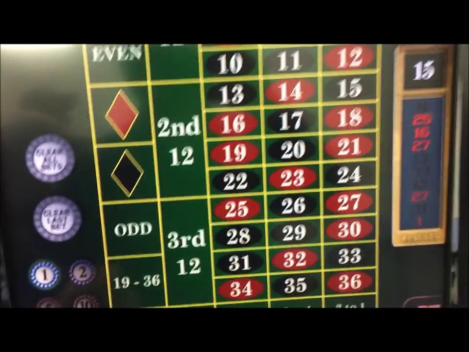 Bally Technologies Roulette V32 Slot Machine