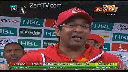 Funny Talk Between Waseem Akram And Alan Wilkins