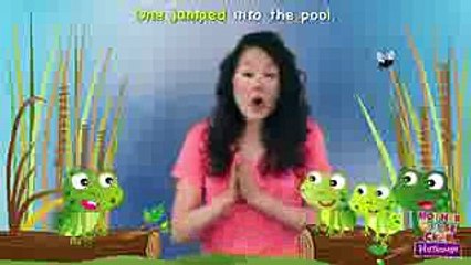 Five Green and Speckled Frogs _ Mother Goose Club Playhouse Kids Video -2016-