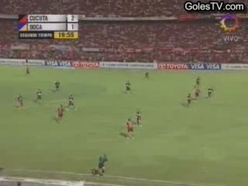 Cucuta 3-1 Boca Juniors (2-1 Pérez) C