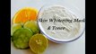---Instant and younger look  Skin Whitening Face Mask and Toner