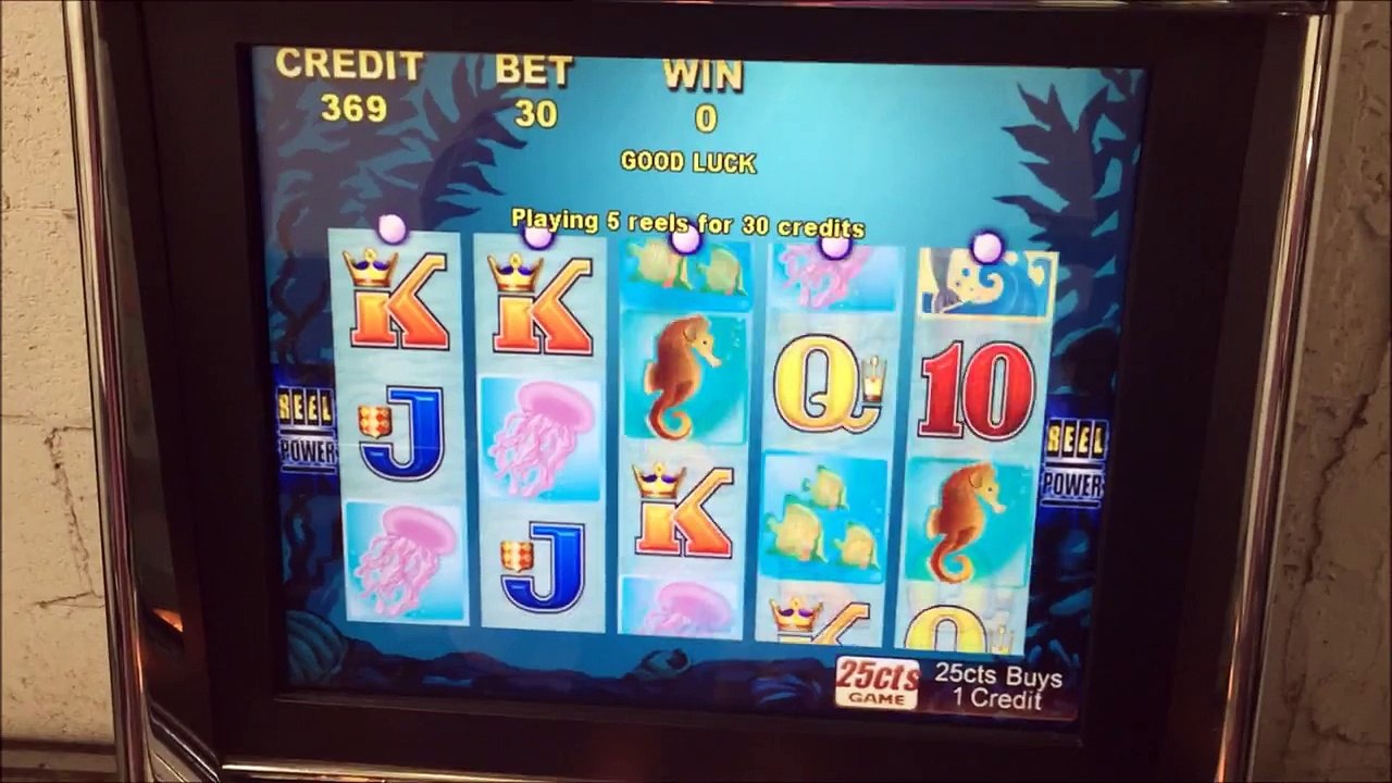 Aristocrat Mav500 MK6 Queen of Atlantis Slot with REEL Power