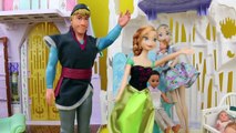 Frozen Kristoff Jr School Crush School Dance PART 2 Anna, Elsa and Kristoff Barbie