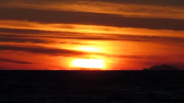 Sunset In Rhodes Island Of Greece Закат На Острове Родос Греция