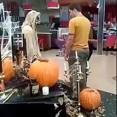 When you scare someone to hard