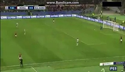 C.ronaldo Super shot Roma 0-0 Real Madrid 17-02-2016