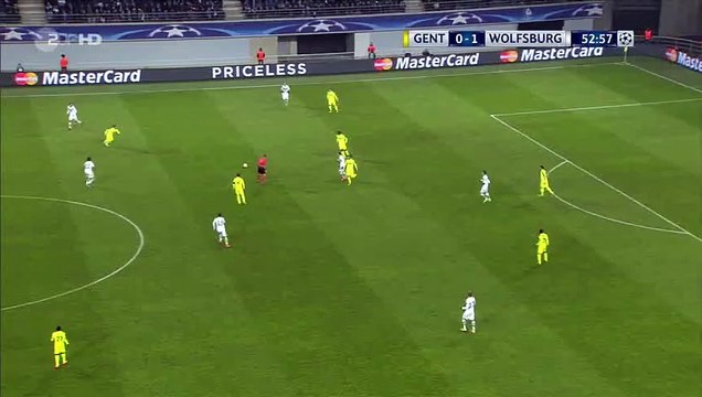 Julian Draxler Goal HD - Gent 0-2 Wolfsburg - 17-02-2016
