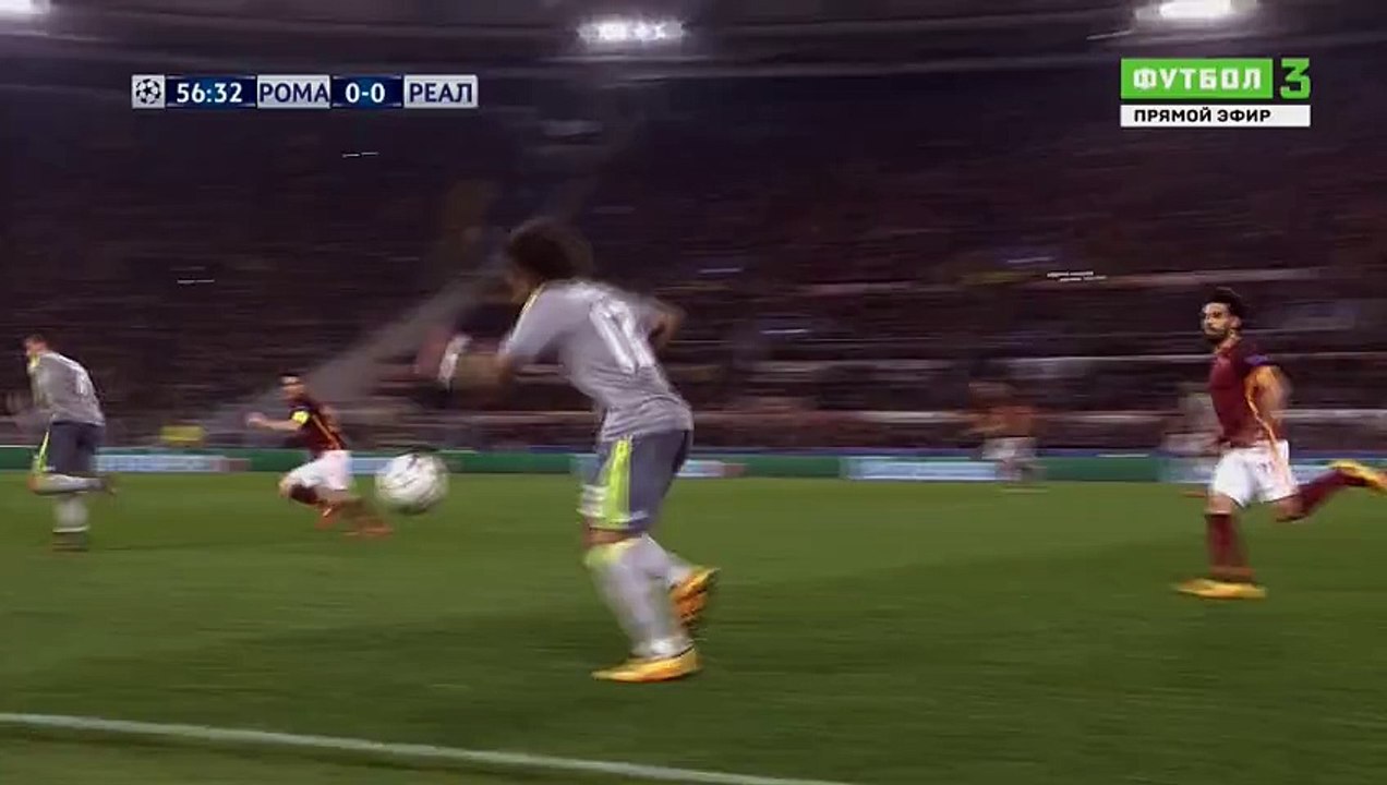 Cristiano Ronaldo Goal - AS Roma 0 - 1 Real Madrid - 17-02-2016