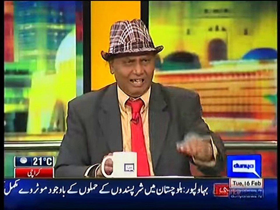 Mazaaq Raat 16 February 2016 - Sajida Langah - Amanat Ali - Dunya News