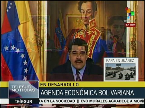 Pide Maduro el apoyo de venezolanos para impulsar acciones económicas