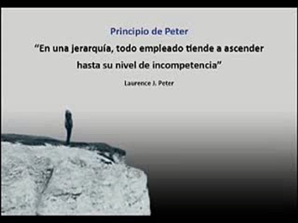 EL Principio de Peter