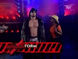 James Storm vs Rhino - Elevation X Match - TNA Destination X 2008