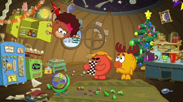 Мультфильм Смешарики - Смешарики 2D - Сыр-Бор Новый год