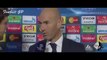 Zinedine Zidane Post-Match Interview - Roma vs Real Madrid 0-2 -