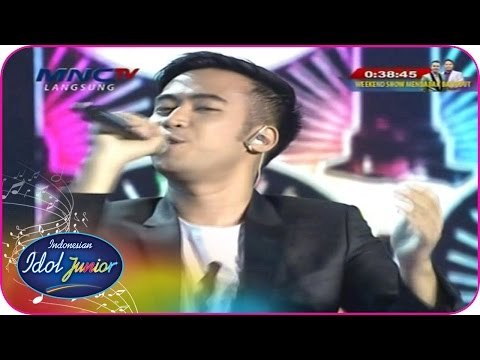 VIDI ALDIANO - MEMBIASAKAN CINTA (Vidi Aldiano) - Spektakuler Show 10 - Indonesian Idol Junior