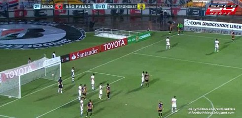 0-1 Matias Alonso - Sao Paulo v. The Strongest 17.02.2016 HD