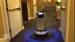 Robot Delivers Room Service in Hotel