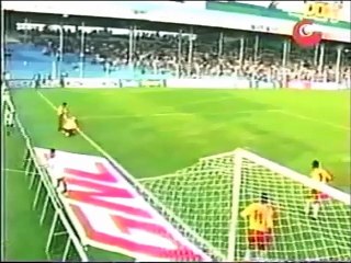 Emelec 4 - Aucas 2 - (Resumen del partido 17 febrero 2002 1era Etapa)