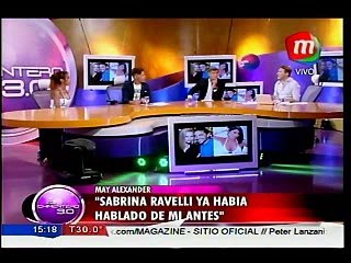 May Alexander disparó contra Ravelli y Ana Rosenfeld