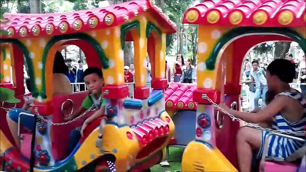 Đi Xe Lửa - Be di xe lua [HD]