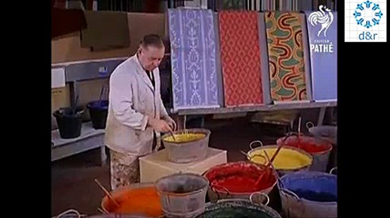 1960'larda Duvar Kağıdı Üretimi
