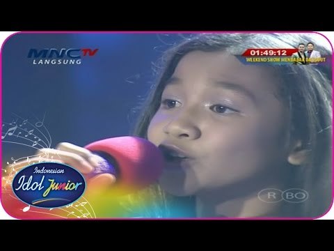 VITARA - ENGKAU LAKSANA BULAN (P. Ramlee) - Spektakuler Show 9 - Indonesian Idol Junior