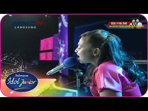 MARIA - HANYA CINTA YANG BISA (Agnezmo ft. Titi DJ) - Spektakuler Show 9 - Indonesian Idol Junior
