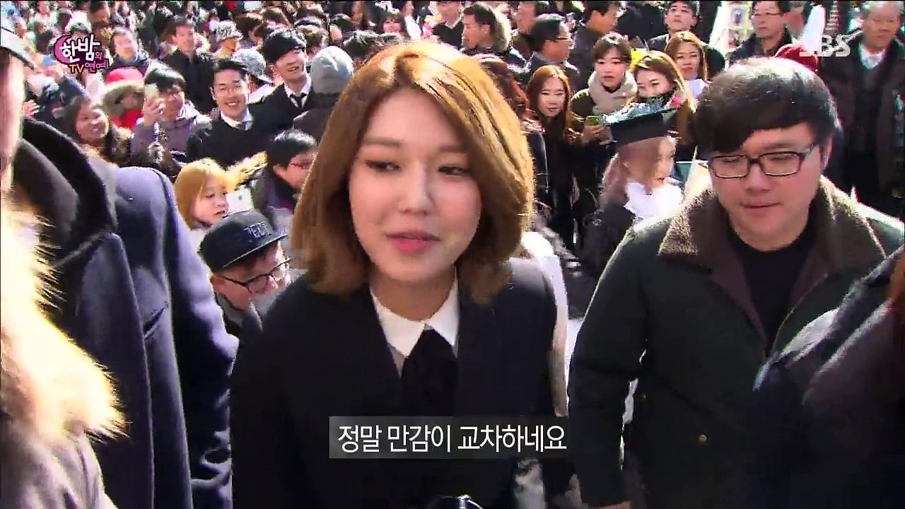 [720p HD] 160217 SBS Hanbam - Sooyoung & Yuri ChungAng University graduates