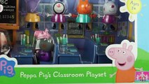 Peppa Pig and her class. Set for children. Lets play with Peppa the pig and her friends