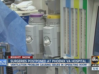 Phoenix VA hospital cancels surgeries