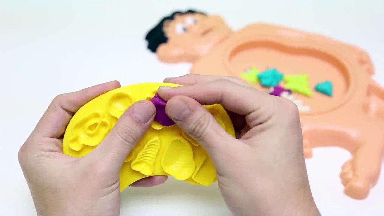 Play Doh Operation game doctor playset play dough by