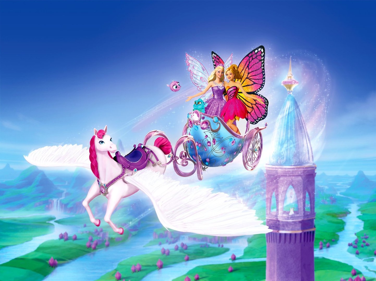 barbie mariposa and the fairy princess in hindi