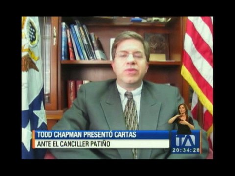 Embajador de EE.UU. presenta sus cartas credenciales